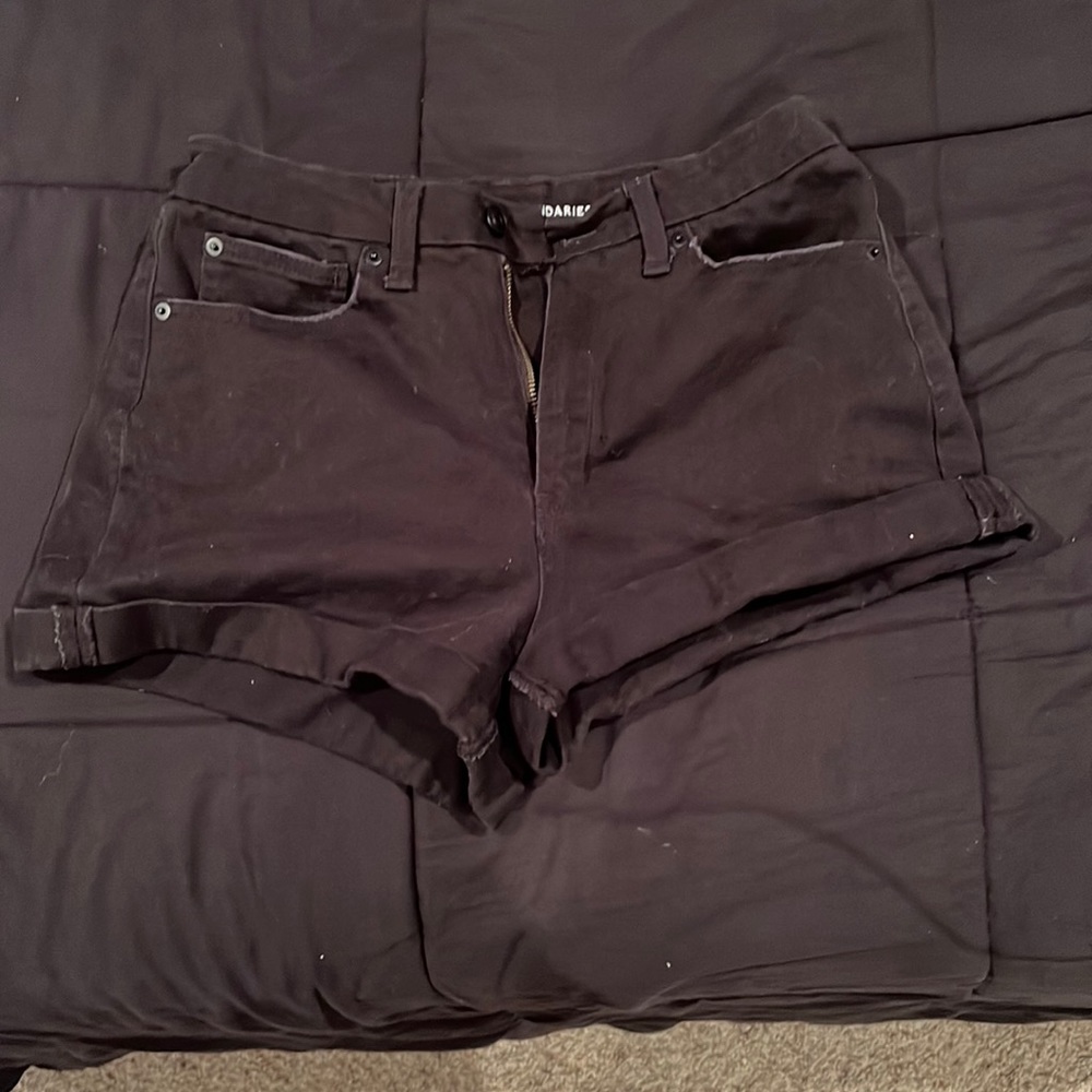 black nobo shorts size 11